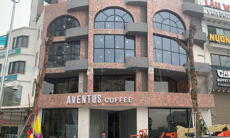 Dự án hệ thống âm thanh treo tường tại AVENTUS COFFEE